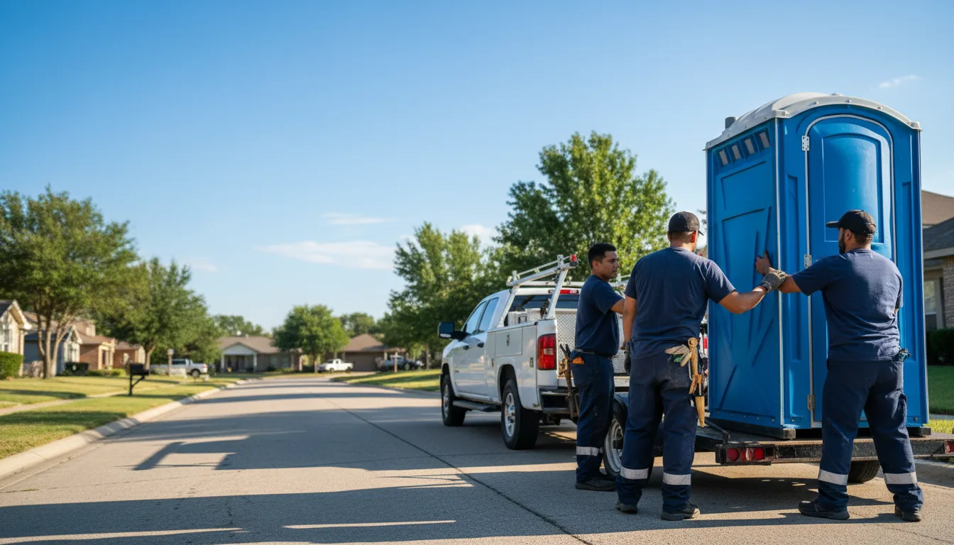 Portable Toilet Rental in Chatfield, TX near me